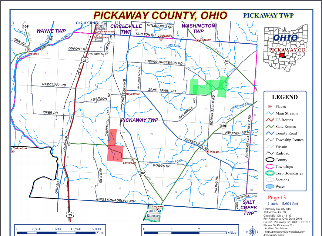 perry township pickaway county ohio